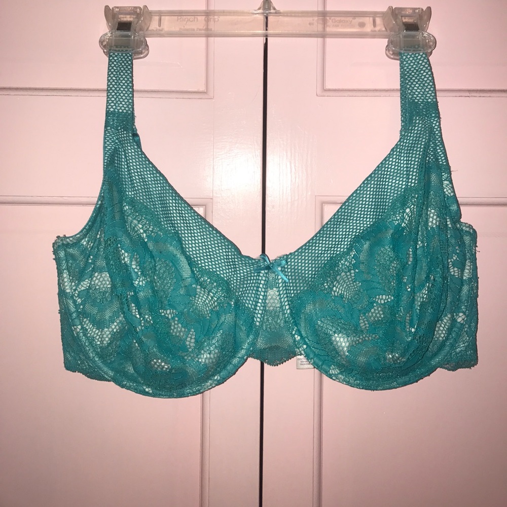 Cacique Blue Lace Bra
