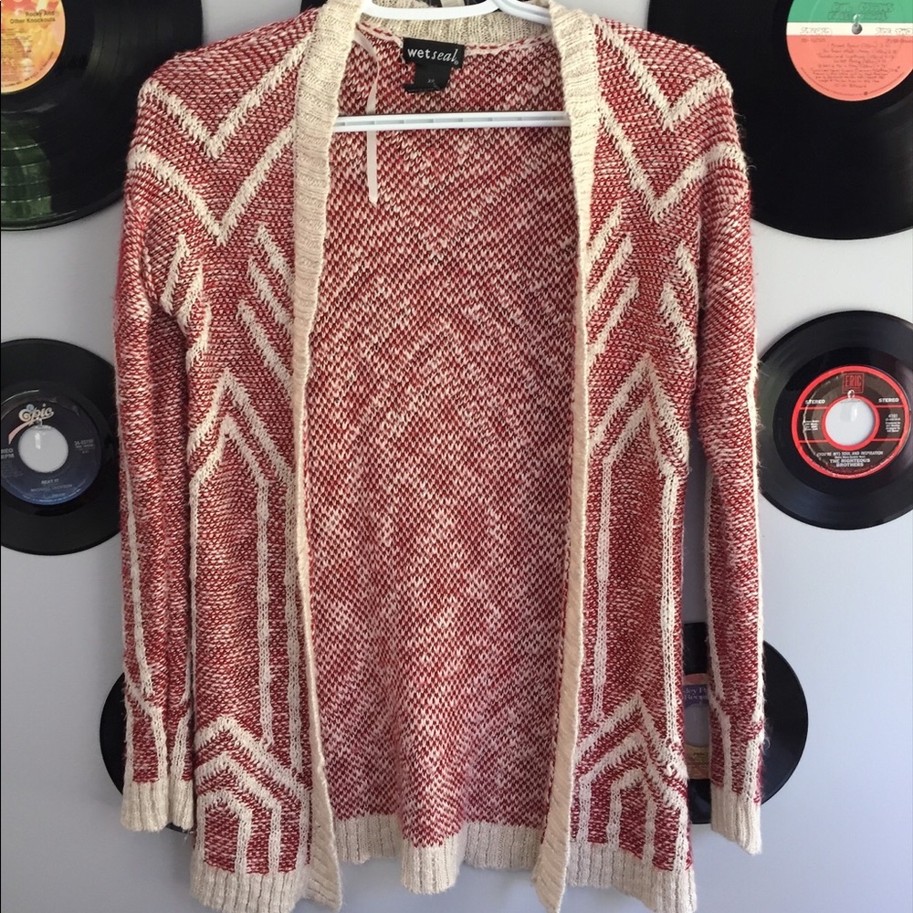 Long Knit Cardigan