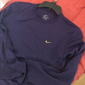 Dark purple Nike dri-fit long sleeve shirt!