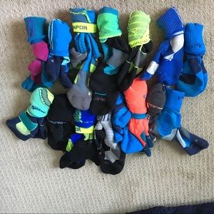 15 pairs of boys Nike elite socks