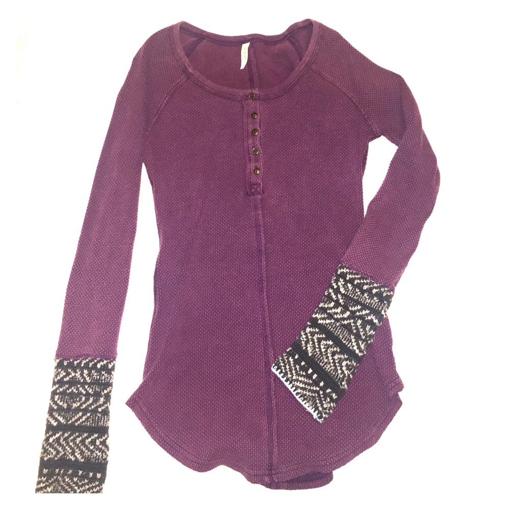 Free People long sleeve shirt