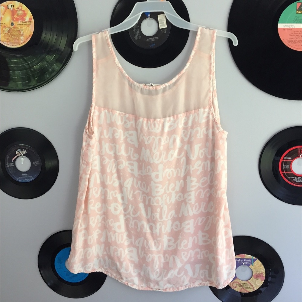 Blush Pink Tank Top