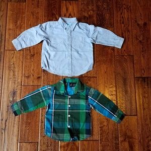 Two button down shirts