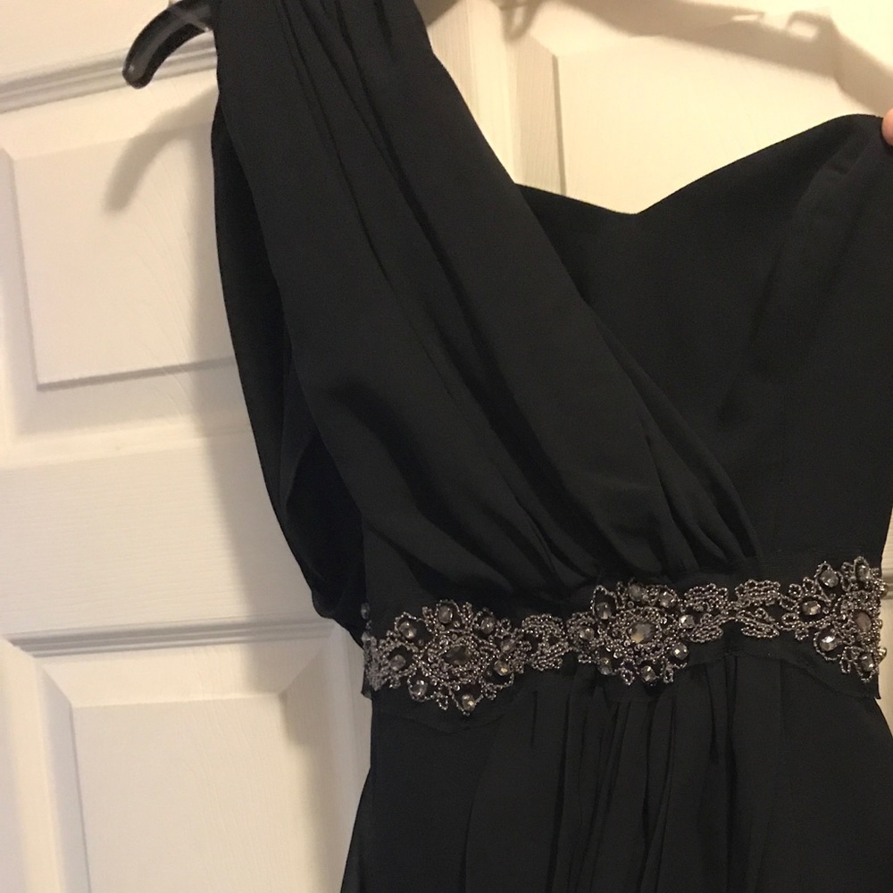 Black knee length dress for a special occasion!