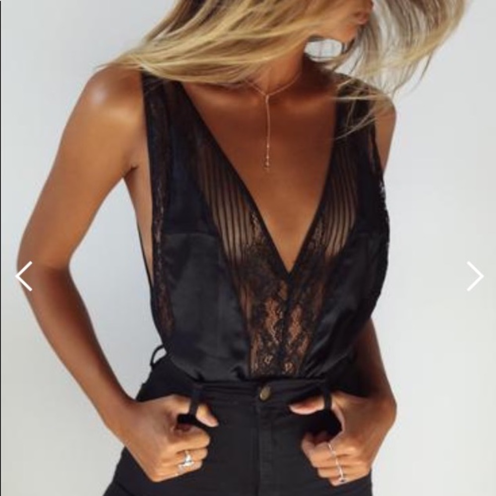 Gooseberry Intimates Love Story Bodysuit XS