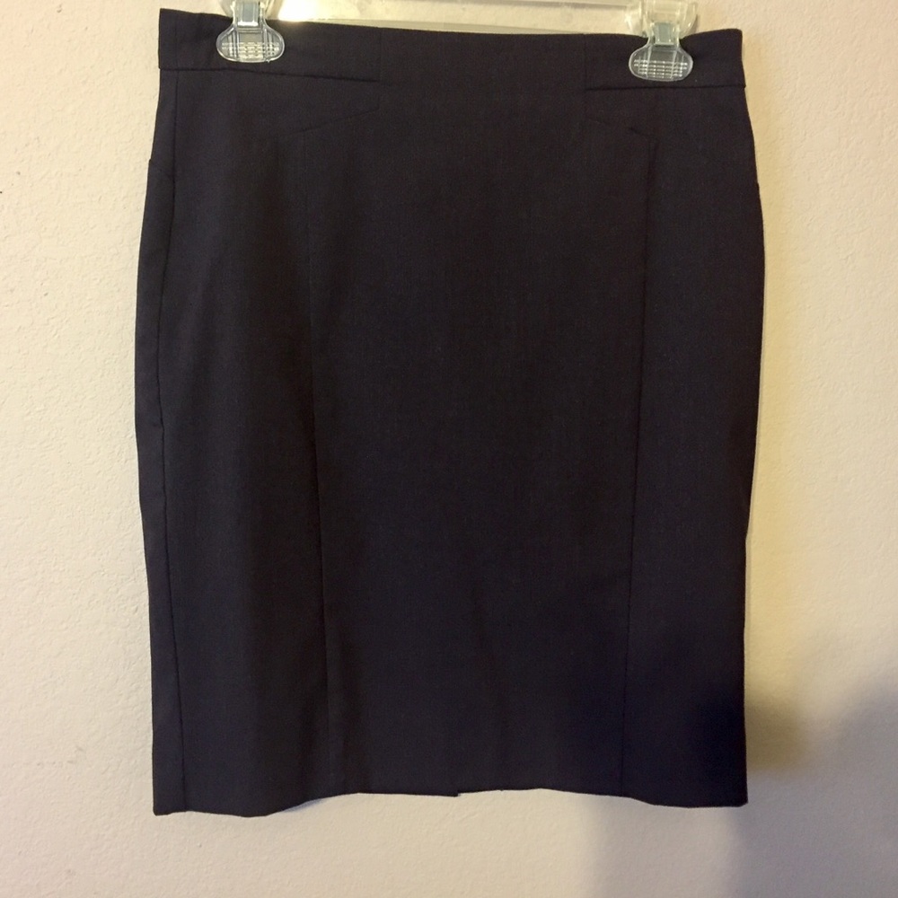 Ann Taylor plum pencil skirt