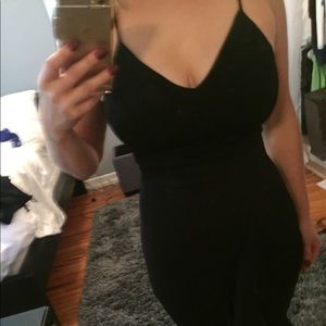 New Black midi dress