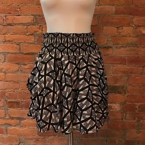 Fun pattern flowy skirt!