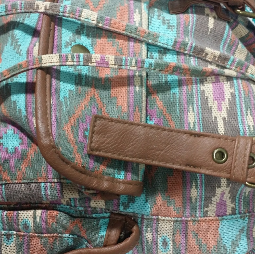 Native Print Backpack - Picture 3 of 5
