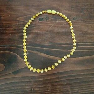 Authentic Baltic Amber teething necklace
