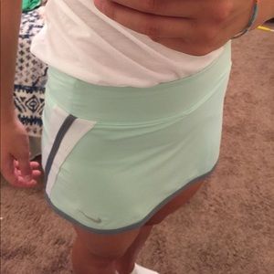 Nike DRI-FIT skirt mint green!