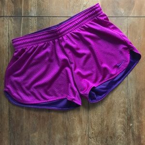 Nike shorts in magenta, size S