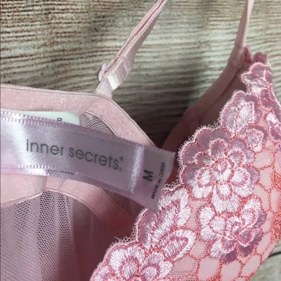 WOMENS BABY DOLLS SHEER CAMISOLE LACE Sz M - Picture 4 of 5