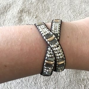 KATIE SOLEIL Mixed Media Wrap Bracelet