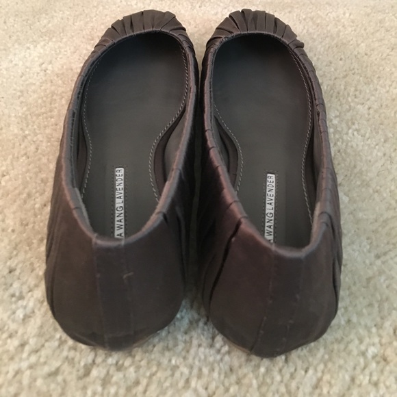 Vera Wang Lavender Leona Satin Ballet Flat - Picture 2 of 3