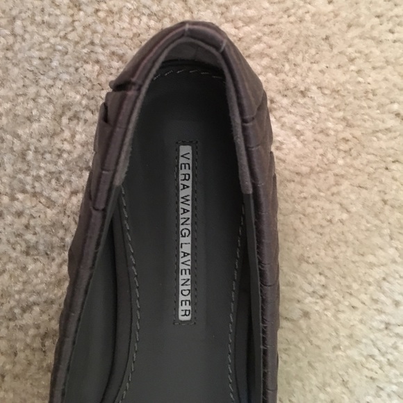 Vera Wang Lavender Leona Satin Ballet Flat - Picture 3 of 3