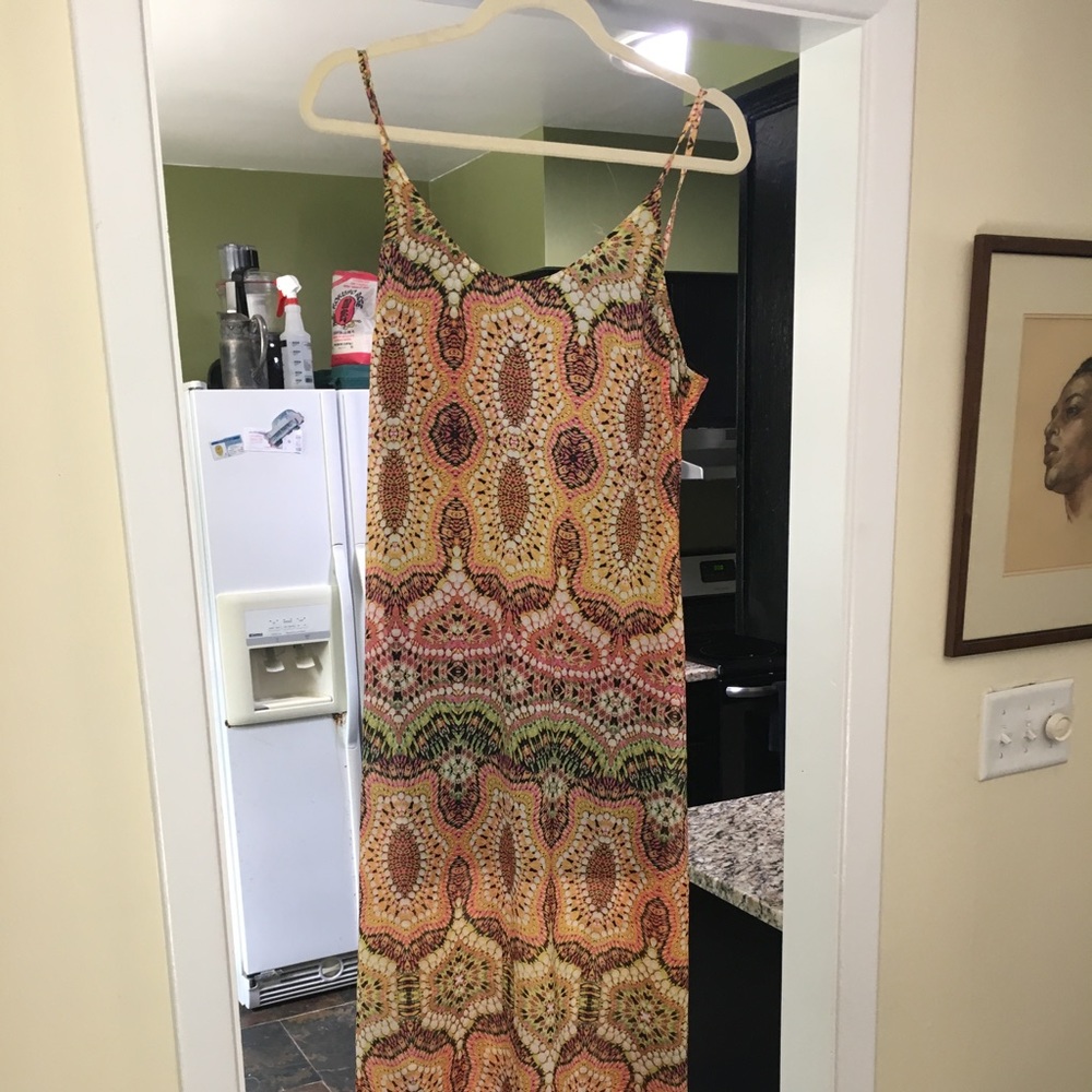 Floral maxi dress