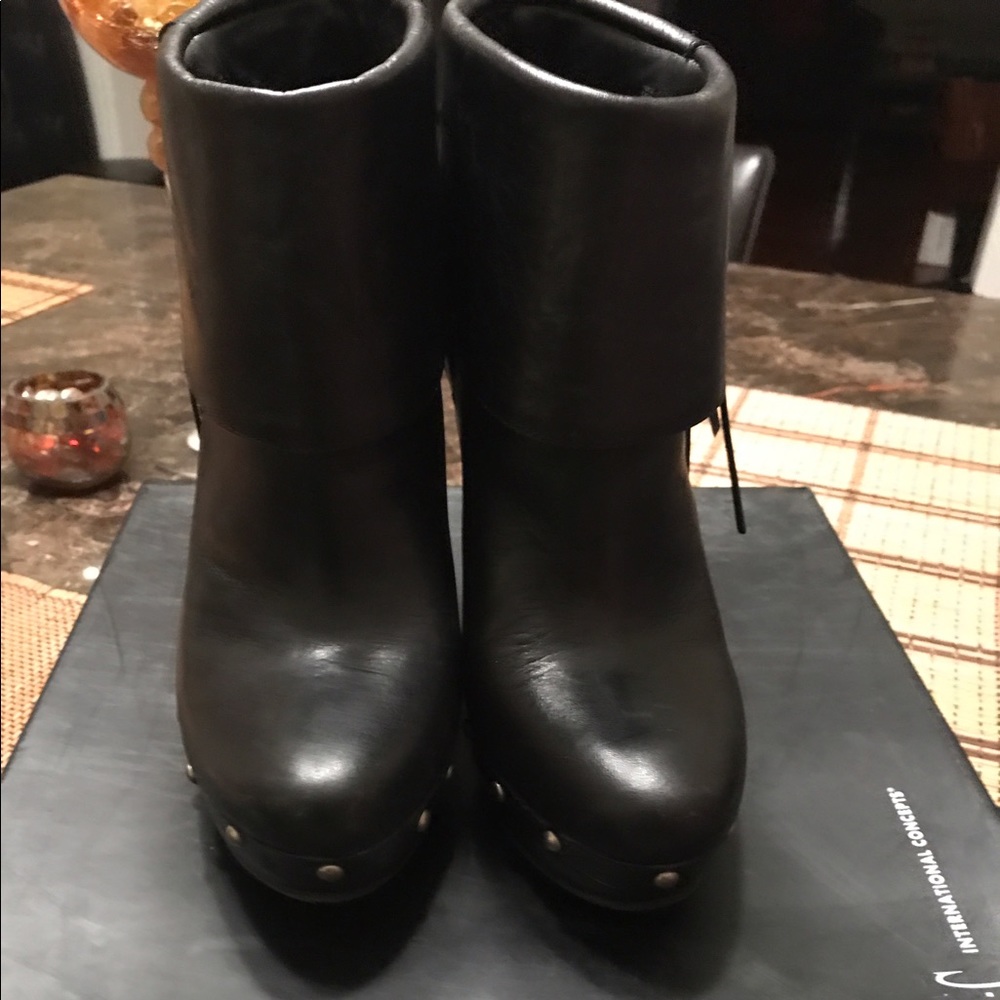 INC.  studded booties