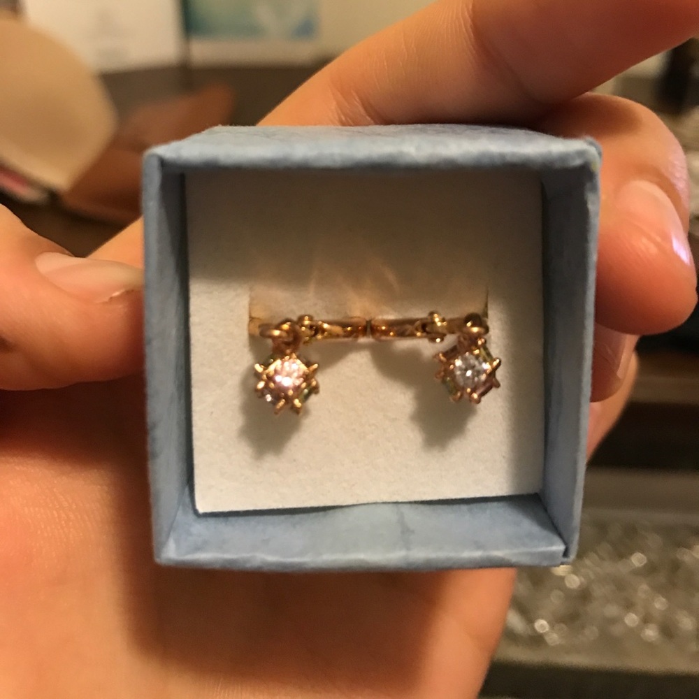 Small bronze earrings!