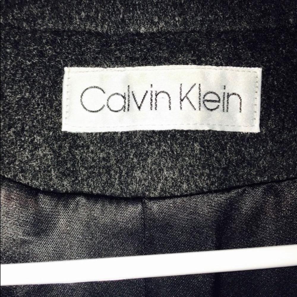 Long Calvin Klein Pea Coat