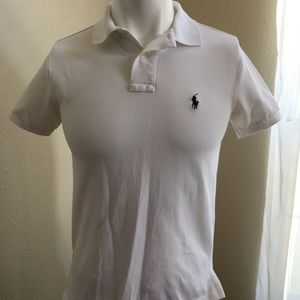 Ralph Lauren white polo