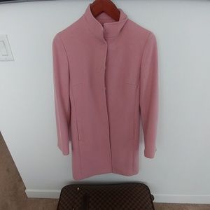 Classy Pink Tahari 34" inch Beautiful Coat