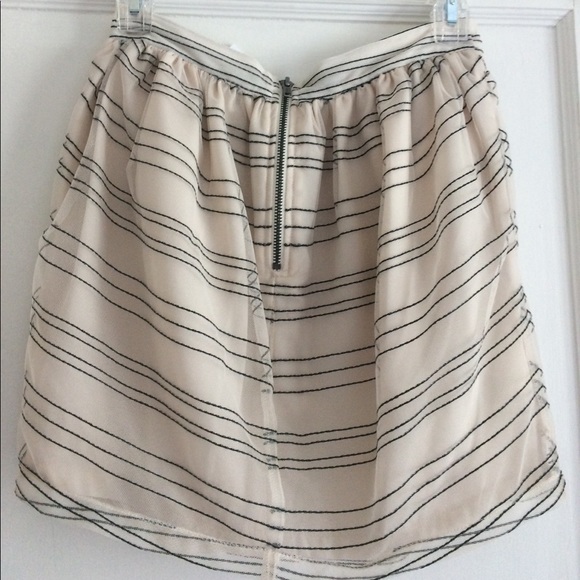 BCBGeneration Stripe skirt 0 pockets - Picture 3 of 3