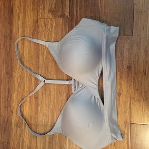 Padded, no-wire, long line Victoria's Secret bra