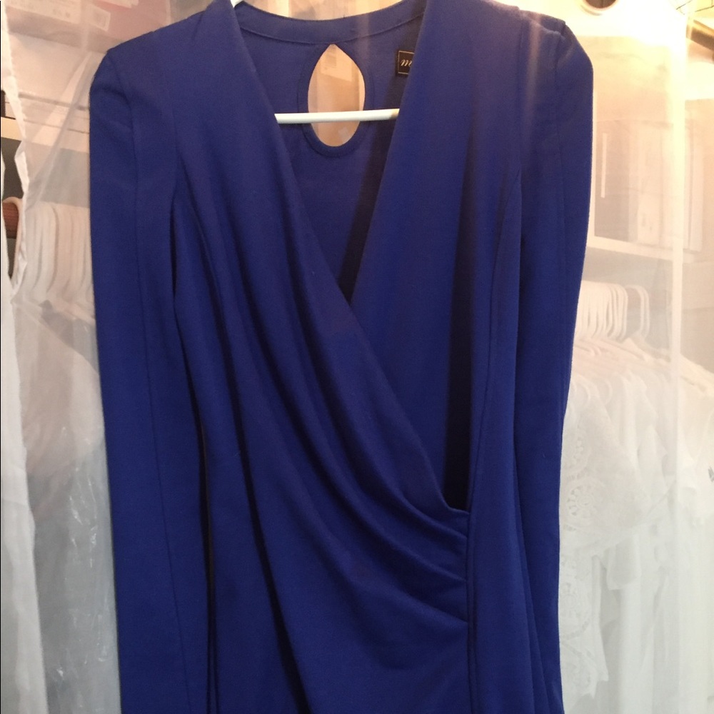 Royal blue dress