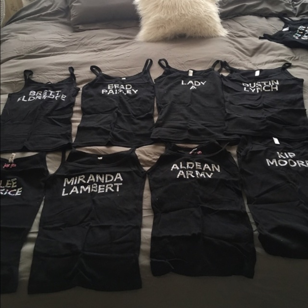 Country Bling Tank Tops