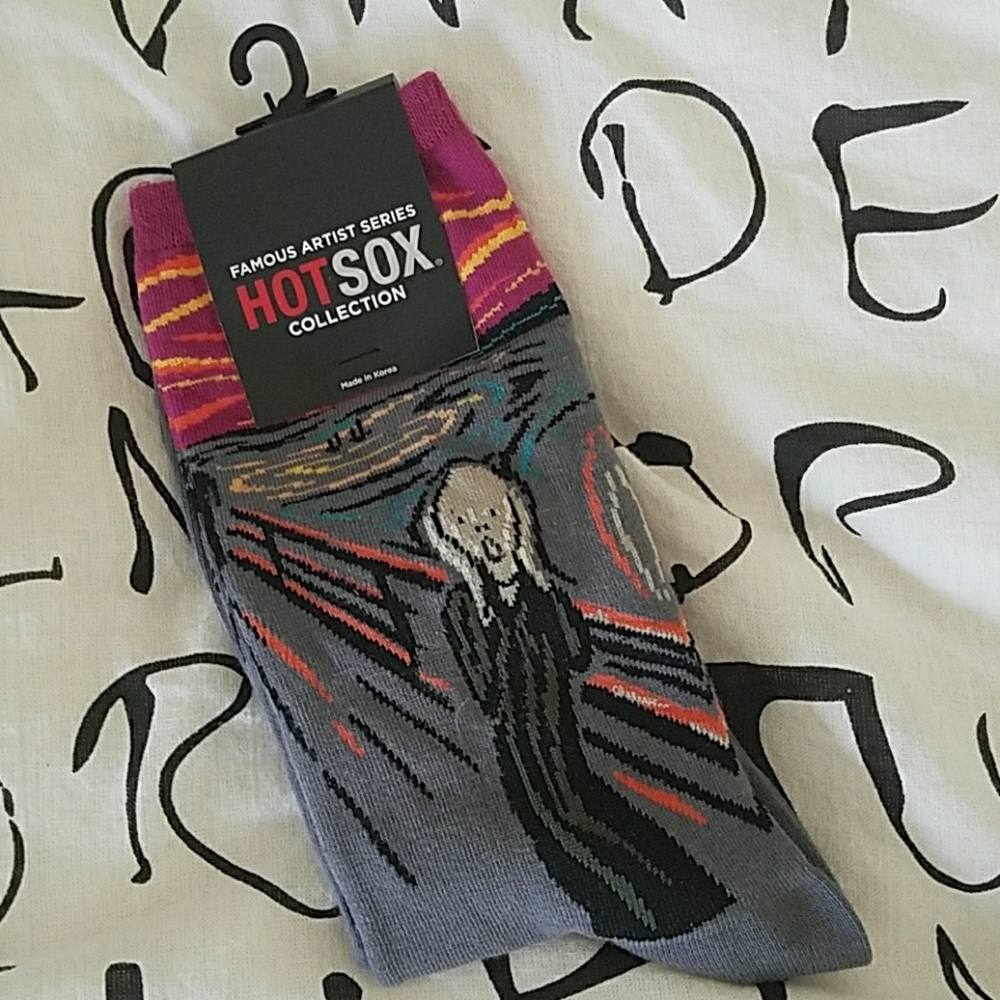 The 'Scream' socks