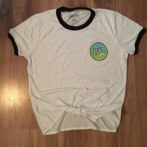 LIVEFIT crop tee