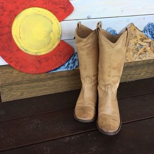 FRYE leather boots