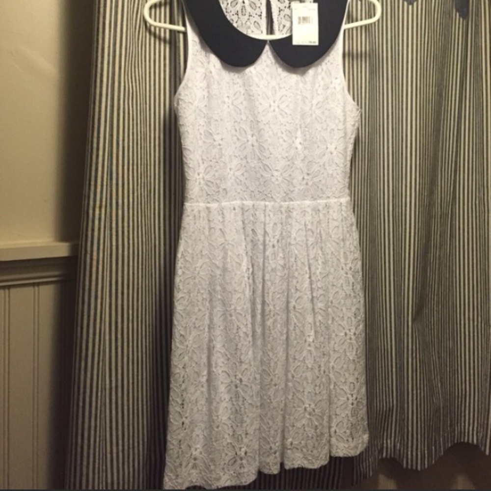 BB Dakota white lace dress from Nordstrom