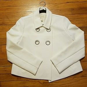 Chico's Jacket, White, size: 0