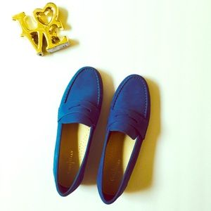 NWT Cole Haan Monroe penny loafers in Blue!! 💥👌