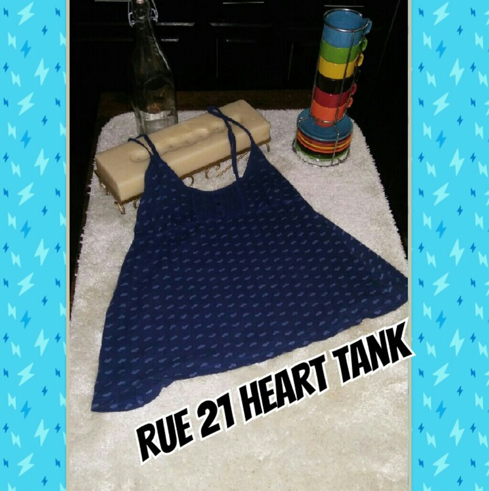 Tarea brand by Rue 21 Navy blue tank