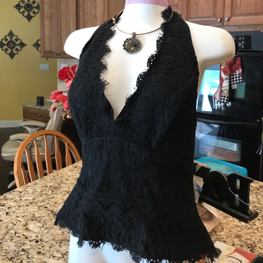 Halter Lace Top