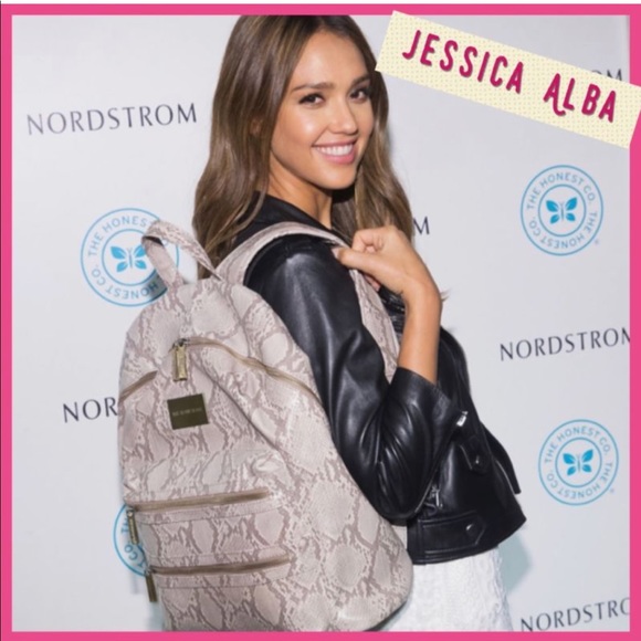 honest co diaper backpack