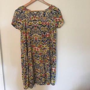 Bright Floral Tunic Dress