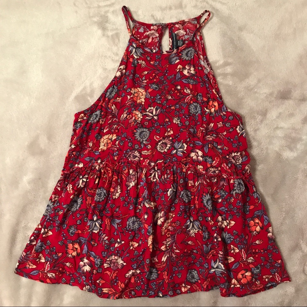 American Eagle floral tank