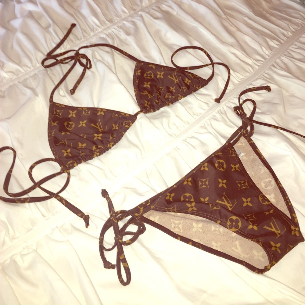 Louis Vuitton Monogram Bikini!!
