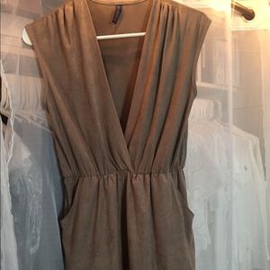 Taupe small dress
