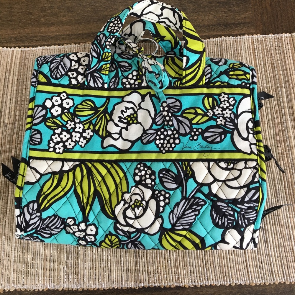 Vera Bradley traveling toiletry bag