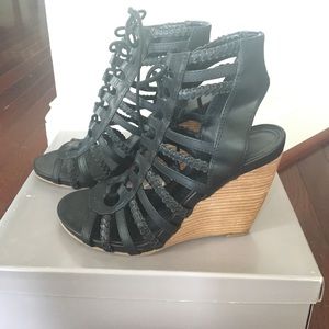 Wedge Sandals Lace Up