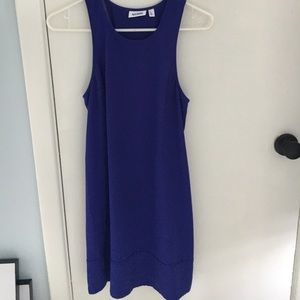 Tildon royal blue shift dress.