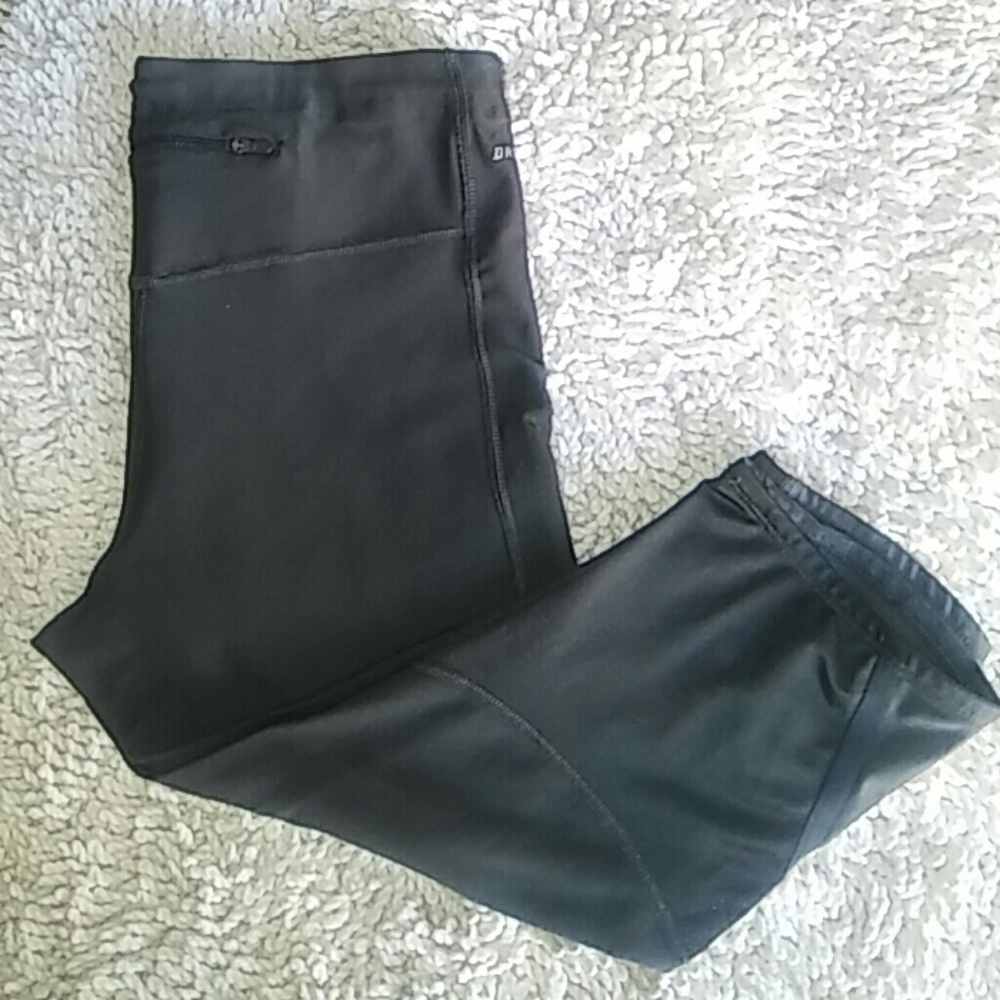 Gray Nike Dri-Fit knee length