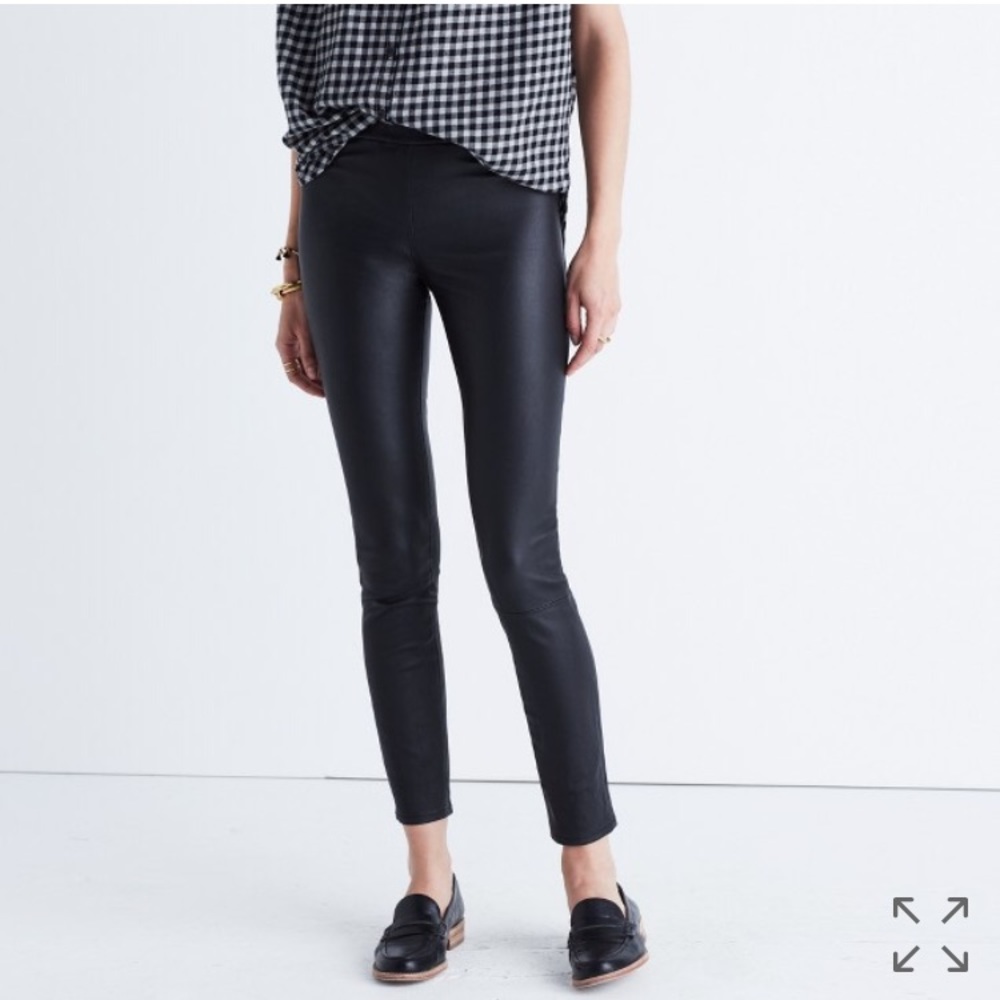 Madewell anywhere leather pant
