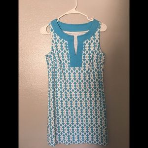 Geometric Deign Shift Dress