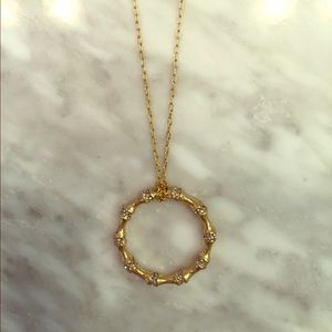 C. Wonder Gold Circle Necklace
